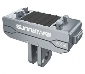 Sunnylife AD020 / Magnetadapter / Aluminiumlegierung / Für Insta360 X5, Ace, Ace Pro, Ace Pro 2