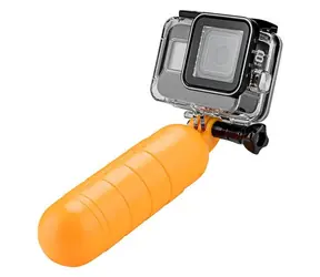 Telesin GP-MNP-102 orange / Schwimmgriff / für Action- und Sportkameras / 150 mm