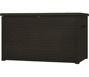 Keter Java 870L braun / Gartenbox / Rattanoptik / Volumen 870 l