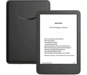 Amazon Kindle Touch 2024, schwarz / E-Book-Reader / 16 GB / 6-Zoll-Display / werbefrei / USB-C