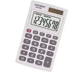 Catiga 855 / Taschenrechner / 8-stellige Anzeige / Solar- und Batteriebetrieb
