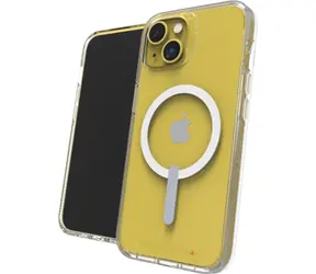 ZAGG Gear4 Crystal Palace Snap transparente Rückseite / Apple iPhone 14 / MagSafe / D3O® Crystalex / Antimikrobiell