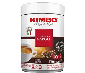 Kimbo Espresso Napoli 250 g / Gemahlener Kaffee / Dose