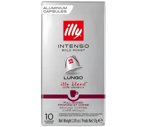 Illy INTENSO Lungo Nespresso 10 Stück / Kapselkaffee