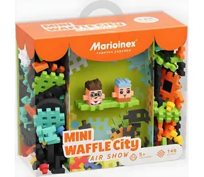 MARIOINEX Mini-Waffel-Flugshow-Set / 148 Teile