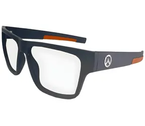 Gunnar OVERWATCH ULTIMATE ASH / Gaming-Brille / klare Gläser / BLF 35 / Gunnar Fokus