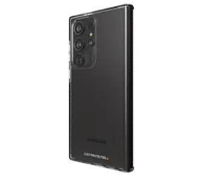 Gear4 Santa Cruz D3O Hülle für Samsung Galaxy S23 Ultra Clear / Schutzhülle / D3O® Aufprallschutz