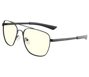 Gunnar MUSTANG Onyx / Büro-/Gaming-Brille / klare Gläser / BLF 35 / Gunnar Fokus