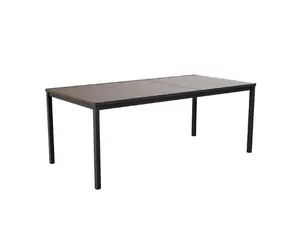 Keter Porto 200 Walnuss, schwarz / Gartentisch / Stahlkonstruktion