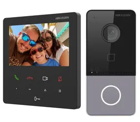 HIKVISION DS-KIS606-P / IP-Video-Türsprechanlage / Heimmonitor / Türstation / 2x Netzteil