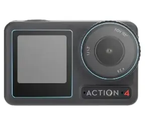 Sunnylife OA4-BHM668 / Gehärtetes Glas / für DJI OSMO Action 4 / 6er-Set