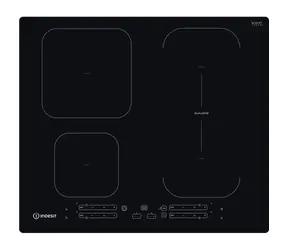 Indesit IB 65B60 NE schwarz / Induktionskochfeld / Einbau / 59 cm / 4 Kochzonen / Touch-Bedienung