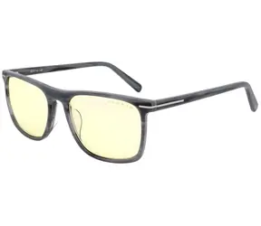 Gunnar HAYWARD TEAK bernsteinfarbene Gläser / Gaming- und Bürobrille / Blaulichtfilter BLF 65 / Gunnar Fokus