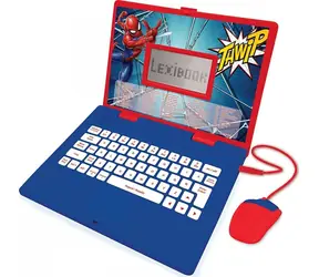 LEXIBOOK Lernlaptop Spiderman / Englisch, Polnisch