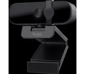 Trust Tanor Schwarz / Webcam / Full HD / 1920x1080 / 30fps / Mikrofon