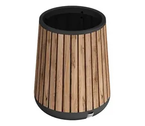 Keter Deco Kegelförmiger Walnuss-/Blumentopf