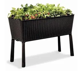 Keter Easy Grow whiskeybrauner Blumentopf
