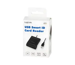 LogiLink CR0047 schwarz / Smartcard-Lesegerät / USB 2.0