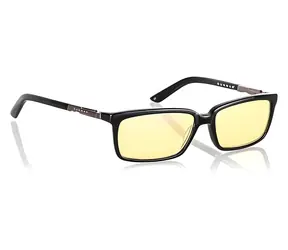 Gunnar HAUS Onyx bernsteinfarbene Gläser / Büro-/Gaming-Brille / BLF 65 / Gunnar Fokus