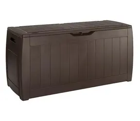 Keter Hollywood braun / Gartenaufbewahrungsbox / 270 l
