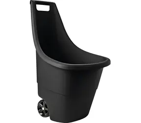 Keter Easy Go Breeze schwarz / Gartenwagen / Volumen 50 l