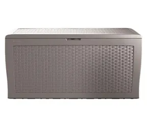 Keter Samoa Rattan 270 l Cappuccino / Gartenbox / Rattanoptik