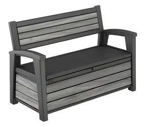Keter Deco Bench Sturmgrau / Gartenbank