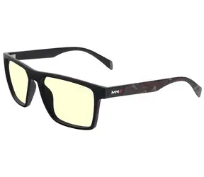 Gunnar Call of Duty Alpha Edition Onyx Infrarot / Gaming-Brille / bernsteinfarbene Gläser / BLF 65 / Gunnar Fokus
