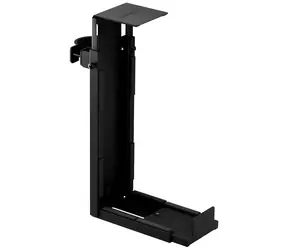 Arozzi Arena PC-Halterung schwarz / PC-Halterung für unter den Schreibtisch / Tragkraft 30 kg