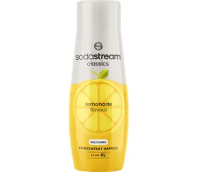 SodaStream Lemon Zero 440 ml / Sirup für Wassersprudler / Zuckerfrei / bis zu 9 Liter Getränk