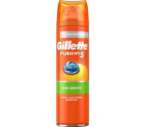 Gillette Fusion5 Ultra Sensitive / Rasiergel / 200 ml