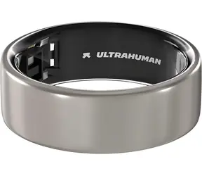 Ultrahuman Ring Air Raw Titanium Größe 9 / Smartring