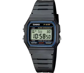 Casio F-91W-1YER Retro-Stil / Unisex-Digitaluhr
