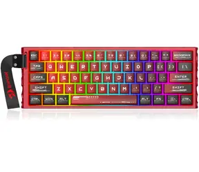 Redragon Venom Red / Gaming-Tastatur / mechanisch / Redragon UltraMag Next-Gen / kabelgebunden / hintergrundbeleuchtet
