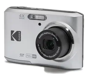 Kodak Friendly Zoom FZ45 silber / Kompaktkamera / 2,7"-LCD / 16 MPix BSI CMOS / 4X optischer Zoom / SD