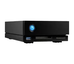LaCie 1big Dock 16 TB schwarz / Externe Festplatte 3,5" / Thunderbolt 3 / USB-C / USB 3.0 / SD/CF-Kartenleser