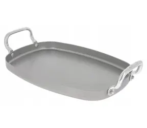 De Buyer Mineral B Plancha Grillplatte 38x26 cm / Grillplatte