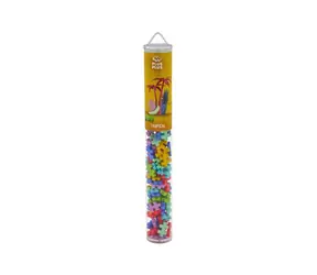 PLUS- PLUS Bausatz Tropenmischung / 100 Teile / Tube