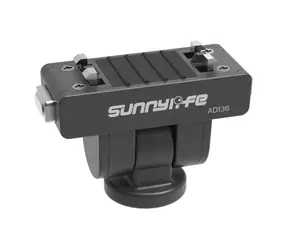 Sunnylife AD136 / Adapter für Action-Kameras / 1/4"-Schnellverschluss / 180° Neigung / Insta360 X4 Air, X5, Ace Pro