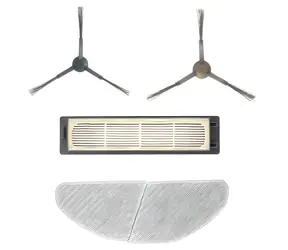 Midea S8+ Ersatzteilset / Zubehör für Saugroboter / HEPA-Filter / Wischtuch / Seitenbürsten