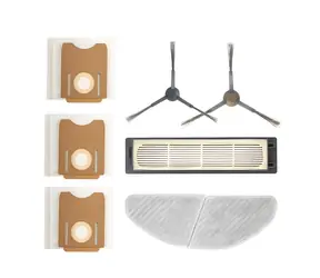 Midea S8+ Ersatzteilset / Ersatzteile / Seitenbürsten / Wischtücher / HEPA-Filter / Staubbeutel