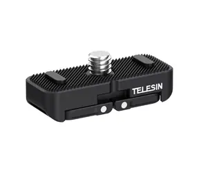 Telesin S7-JBK-05 / Halterung für Insta360 X4 Kamera / Schnellverschluss / 1/4"-Gewinde / Aluminiumlegierung