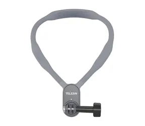 Telesin TE-HNB-002 grau / Nackenriemen / für Sportkameras und Handys / magnetische Halterung