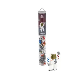 PLUS- PLUS Astronauten-Bausatz / 100 Teile / Tube