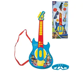 LEXIBOOK Elektronische Gitarre Paw Patrol + Brille mit Mikrofon / Musikspielzeug / Lichteffekte