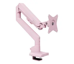 Arozzi Alzare Neo lila / Tischmonitorhalterung / VESA 75-100 mm / bis zu 9 kg / Neigung ±45° / Drehung 360°