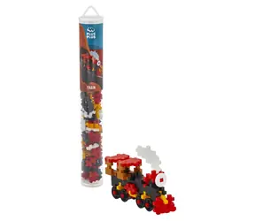 PLUS- PLUS Bausatz Lokomotivrohr / 100 Teile