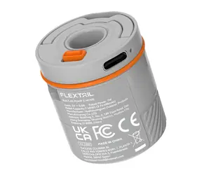 FLEXTAIL AVS Capsule grau / Isomattenpumpe / Automatisches Aufblasen und Ablassen der Luft / USB-C