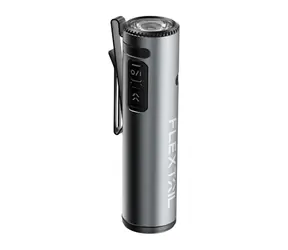 Flextail Zero 1200 schwarz / LED-Taschenlampe / 1200 lm / IP67 / USB-C / 5 Helligkeitsstufen