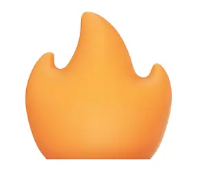 Flextail Flame Tiny 2x-O orange / Pump shade / compatible with Tiny Pump 2X